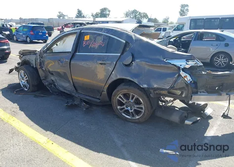 2010 Acura Tl 3.5 из США, поврежденный, VIN 19UUA8F27AA002086